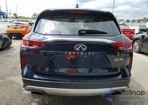 2021 Infiniti Qx50 Luxe из США, поврежденный, VIN 3PCAJ5BA8MF106921